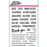 Heffy Doodle Teach Me Words Clear Stamps (HFD0049) Heffy Doodle Teach Me Words Clear Stamps (HFD0049)