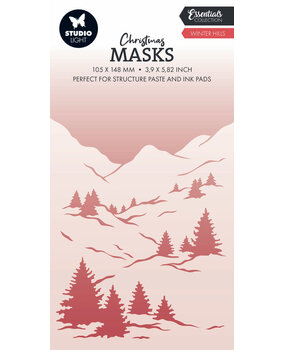 Studio Light Christmas Essentials Winter Hills Masking Stencil (SL-ES-MASK288)