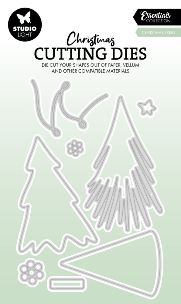 Studio Light Christmas Essentials Snijmal Christmas Trees (SL-ES-CD844)