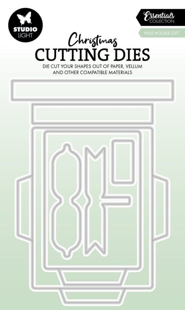 Studio Light Christmas Essentials Snijmal Pass Holder Gift (SL-ES-CD845)