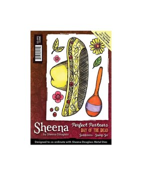 Crafter's Companion Sheena Douglass Day Of The Dead Sombrero Unmounted Rubber Stamp Set (SD-PPS-SOMB) Crafter's Companion Sheena Douglass Day Of The Dead Sombrero Unmounted Rubber Stamp Set (SD-PPS-SOMB)