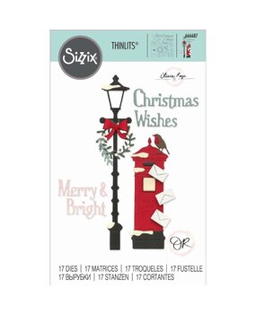 Sizzix Thinlits Die Set Letters at Christmas (666687)
