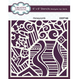 Creative Expressions Honeycomb 6x6 Inch Stencil (CEST160)
