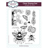 Creative Expressions Designs by Dora A5 Clear Stamp Bee Amazing (CEC1098)