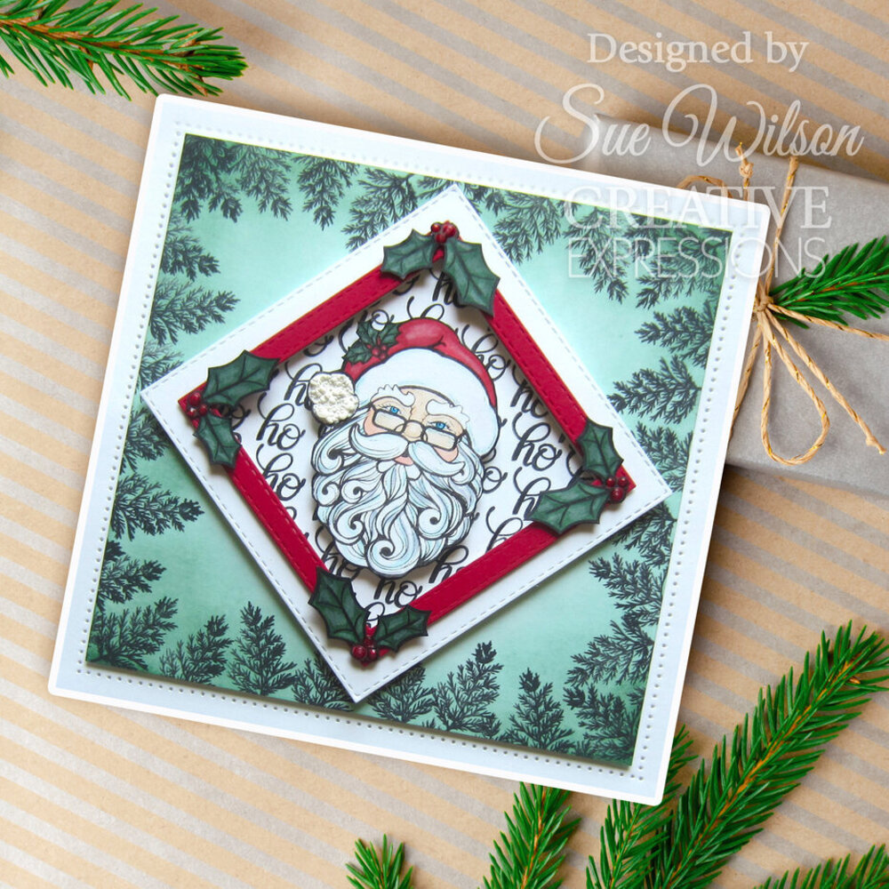 Creative Expressions Sue Wilson A5 Clear Stamp Santa (CEC1102) Creative Expressions Sue Wilson A5 Clear Stamp Santa (CEC1102)