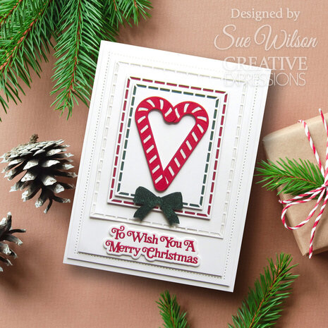 Creative Expressions Sue Wilson Craft Die Festive Shadowed Sentiments To Wish You A Merry Christmas (CEDSS053) Creative Expressions Sue Wilson Craft Die Festive Shadowed Sentiments To Wish You A Merry Christmas (CEDSS053)
