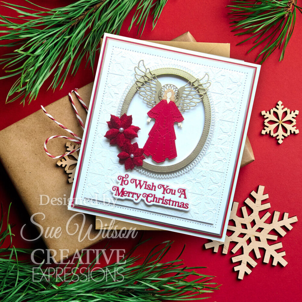 Creative Expressions Sue Wilson Craft Die Festive Shadowed Sentiments To Wish You A Merry Christmas (CEDSS053) Creative Expressions Sue Wilson Craft Die Festive Shadowed Sentiments To Wish You A Merry Christmas (CEDSS053)