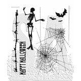 Stampers Anonymous Cling Stamps Trick-Or-Treat (CMS050)