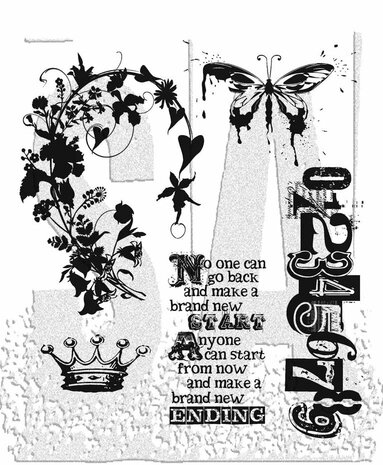 Stampers Anonymous Cling Stamps Fairytale Frenzy (CMS058) Stampers Anonymous Cling Stamps Fairytale Frenzy (CMS058)