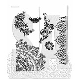 Stampers Anonymous Cling Stamps Floral Tattoo (CMS059)