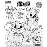 Ranger Dylusions Purrfect Cling Stamps (DYR10016)