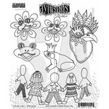 Ranger Dylusions Stevie Baby Cling Stamps (DYR10019)