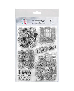 Ciao Bella Papercrafting Flower Shop A5 Clear Stamps Floral Elegance (PS8113) Ciao Bella Papercrafting Flower Shop A5 Clear Stamps Floral Elegance (PS8113)