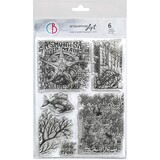 Ciao Bella Papercrafting Coral Reef A5 Clear Stamps Submersible Secrets (PS8116)
