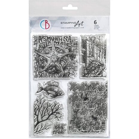 Ciao Bella Papercrafting Coral Reef A5 Clear Stamps Submersible Secrets (PS8116) Ciao Bella Papercrafting Coral Reef A5 Clear Stamps Submersible Secrets (PS8116)