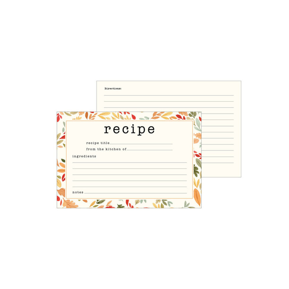 Echo Park Hello Autumn Recipe Cards (RC103) Echo Park Hello Autumn Recipe Cards (RC103)