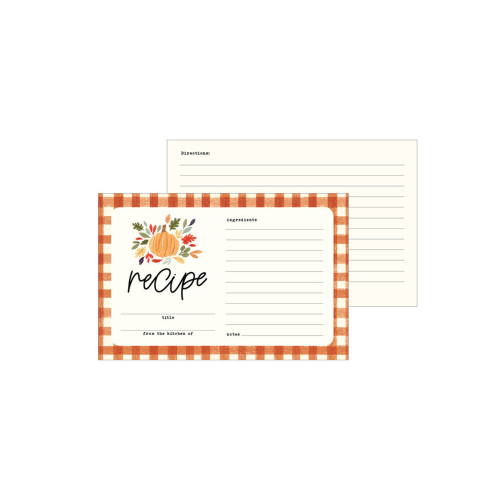 Echo Park Hello Autumn Recipe Cards (RC103) Echo Park Hello Autumn Recipe Cards (RC103)