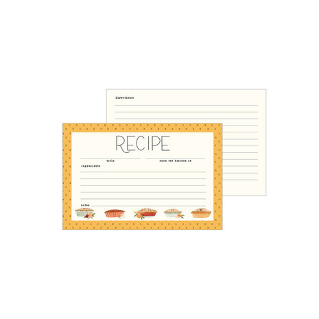 Echo Park Hello Autumn Recipe Cards (RC103) Echo Park Hello Autumn Recipe Cards (RC103)