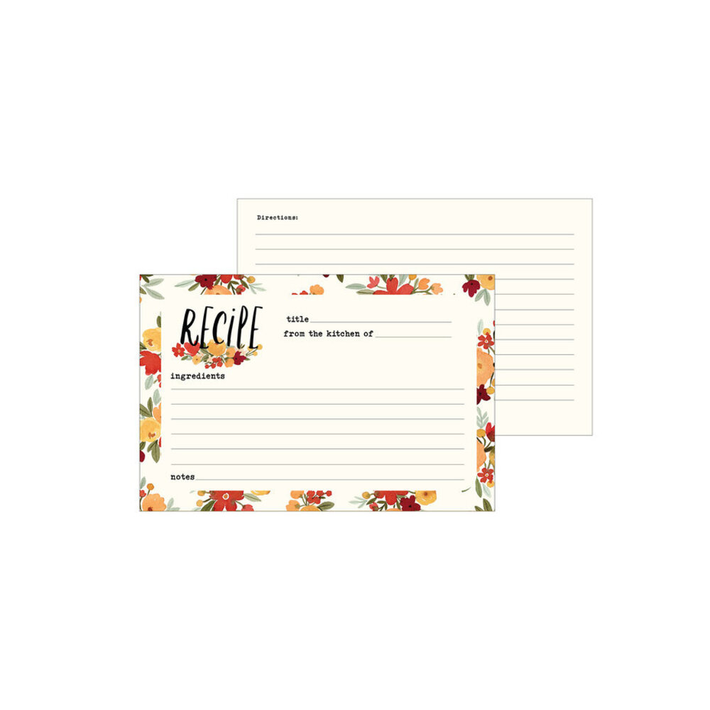 Echo Park Hello Autumn Recipe Cards (RC103) Echo Park Hello Autumn Recipe Cards (RC103)
