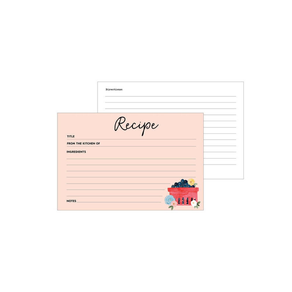 Echo Park Summer Recipe Cards (RC106)