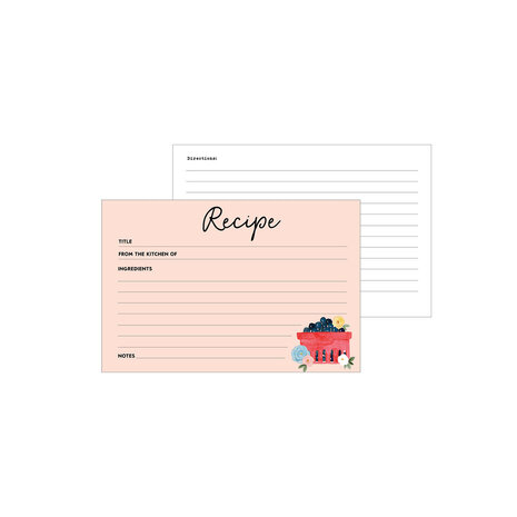 Echo Park Summer Recipe Cards (RC106)