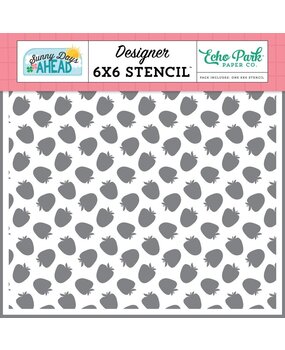 Echo Park Sunny Days Ahead Sun Kissed Fruit Stencil (SUN377035)*