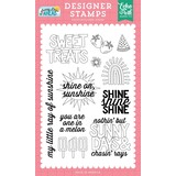 Echo Park Sunny Days Ahead Shine Shine Shine Clear Stamps (SUN377043)