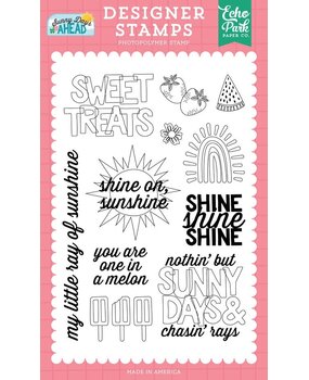 Echo Park Sunny Days Ahead Shine Shine Shine Clear Stamps (SUN377043) Echo Park Sunny Days Ahead Shine Shine Shine Clear Stamps (SUN377043)