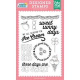Echo Park Sunny Days Ahead Sweet Sunny Days Clear Stamps (SUN377044)*