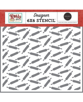 Carta Bella Roll With It Rolling Pin Stencil (CBR378035) Carta Bella Roll With It Rolling Pin Stencil (CBR378035)