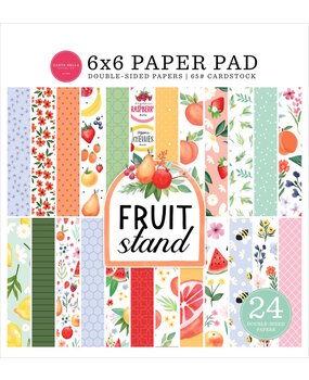 Carta Bella Fruit Stand 6x6 Inch Paper Pad (CBFST379023) Carta Bella Fruit Stand 6x6 Inch Paper Pad (CBFST379023)