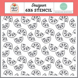 Carta Bella Fruit Stand Freshly Sliced Fruit Stencil (CBFST379035)