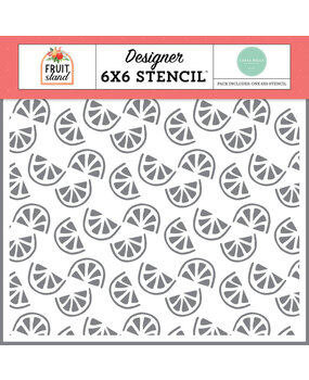 Carta Bella Fruit Stand Freshly Sliced Fruit Stencil (CBFST379035) Carta Bella Fruit Stand Freshly Sliced Fruit Stencil (CBFST379035)