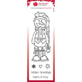 Woodware Winter Boots Clear Stamps (FRS424)