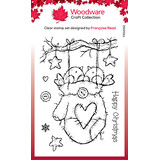 Woodware Cozy Robins Clear Stamps (FRS1052)