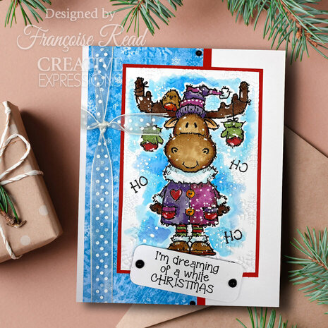Woodware Maurice Moose Clear Stamps (FRS1053)