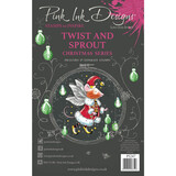 Pink Ink Designs Christmas Series Twist & Sprout A5 Clear Stamps (PI247)