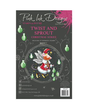 Pink Ink Designs Christmas Series Twist & Sprout A5 Clear Stamps (PI247) Pink Ink Designs Christmas Series Twist & Sprout A5 Clear Stamps (PI247)