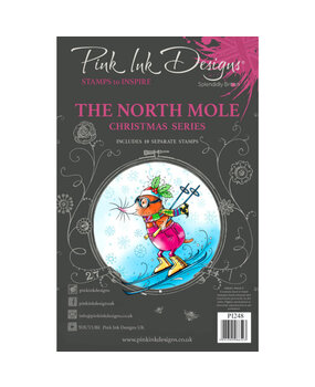 Pink Ink Designs Christmas Series The North Mole A5 Clear Stamps (PI248) Pink Ink Designs Christmas Series The North Mole A5 Clear Stamps (PI248)