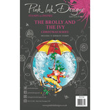 Pink Ink Designs Christmas Series The Brolly & The Ivy A5 Clear Stamps (PI250)