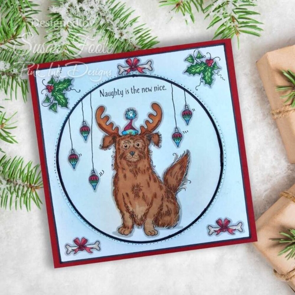 Pink Ink Designs Christmas Series I Identify As Reindeer A5 Clear Stamps (PI251) Pink Ink Designs Christmas Series I Identify As Reindeer A5 Clear Stamps (PI251)