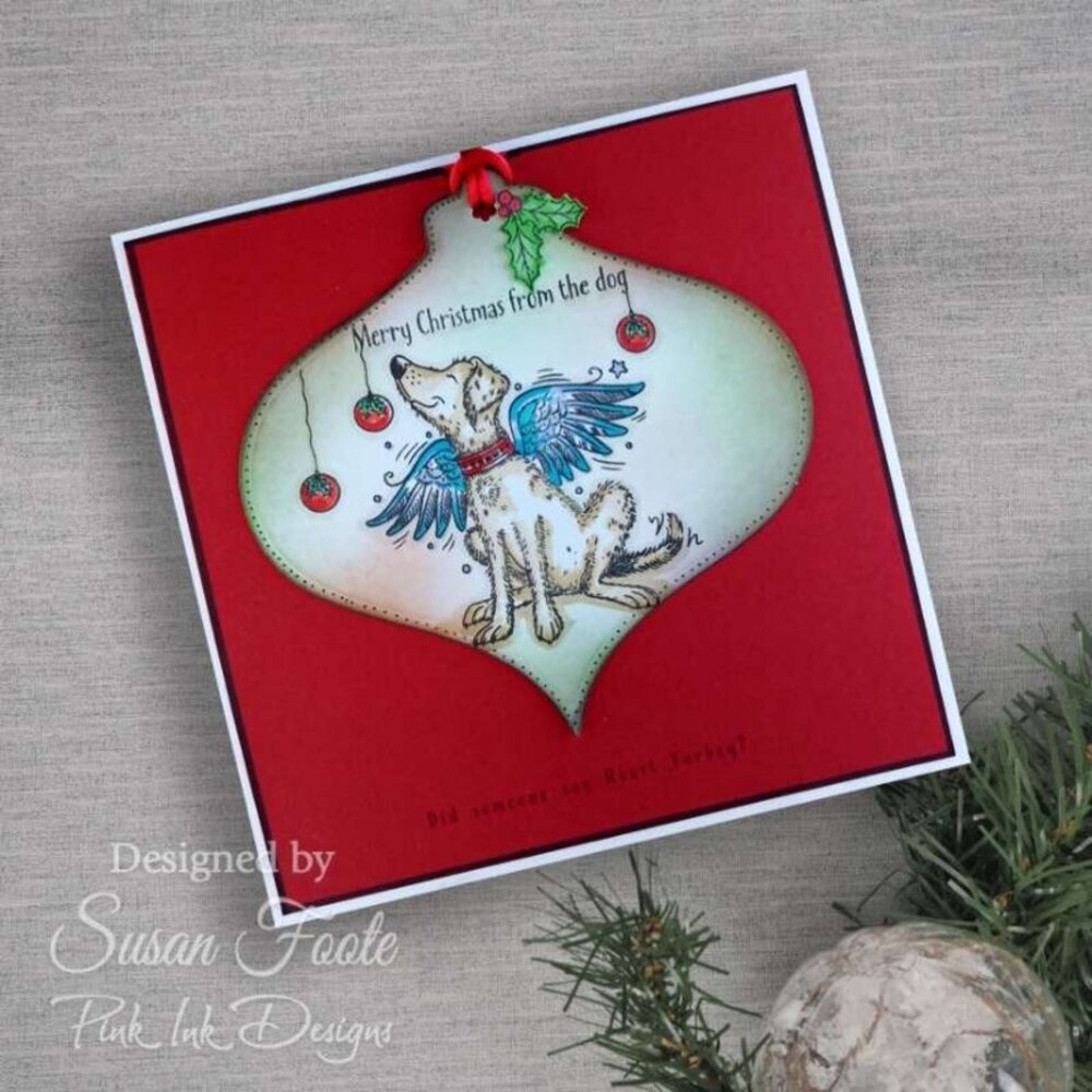 Pink Ink Designs Christmas Series O Howly Night A5 Clear Stamps (PI252)