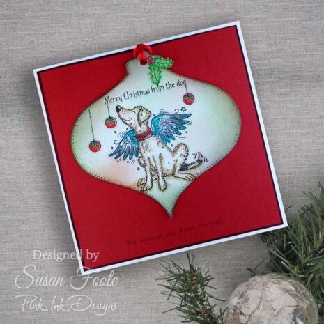 Pink Ink Designs Christmas Series O Howly Night A5 Clear Stamps (PI252)