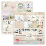 Craft & You Travel Time 12x12 Inch Paper Pack (12pcs) (CPS-TRT30 -12)