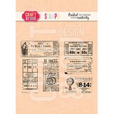 Craft & You Clear Stamp Ticket 1 (CS040)