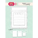 Craft & You Dies ATC Ticket (CW297)