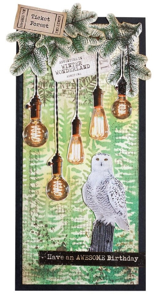 Studio Light Grunge A5 Die-Cut Paper Pad (SL-GR-DCPP188)