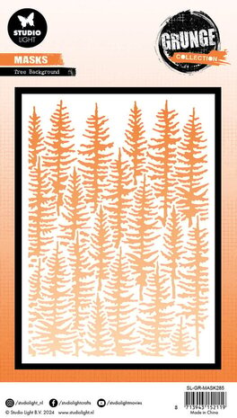 Studio Light Grunge Tree Background Masking Stencil (SL-GR-MASK285)