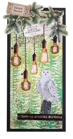 Studio Light Grunge Tree Background Masking Stencil (SL-GR-MASK285)