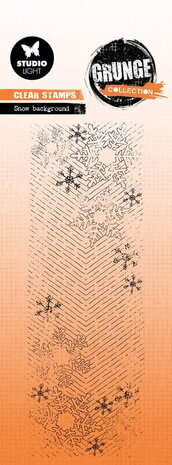Studio Light Grunge Clear Stamps Snow Background (SL-GR-STAMP675)
